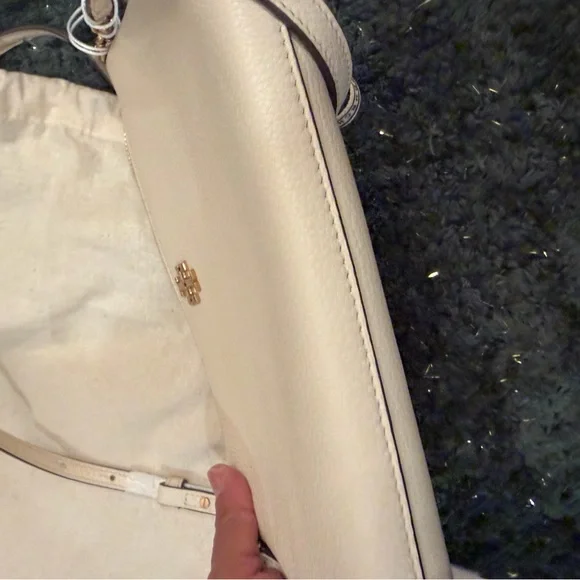 Tory Burch Mercer  Beige Crossbody Bag new - Picture 6 of 7
